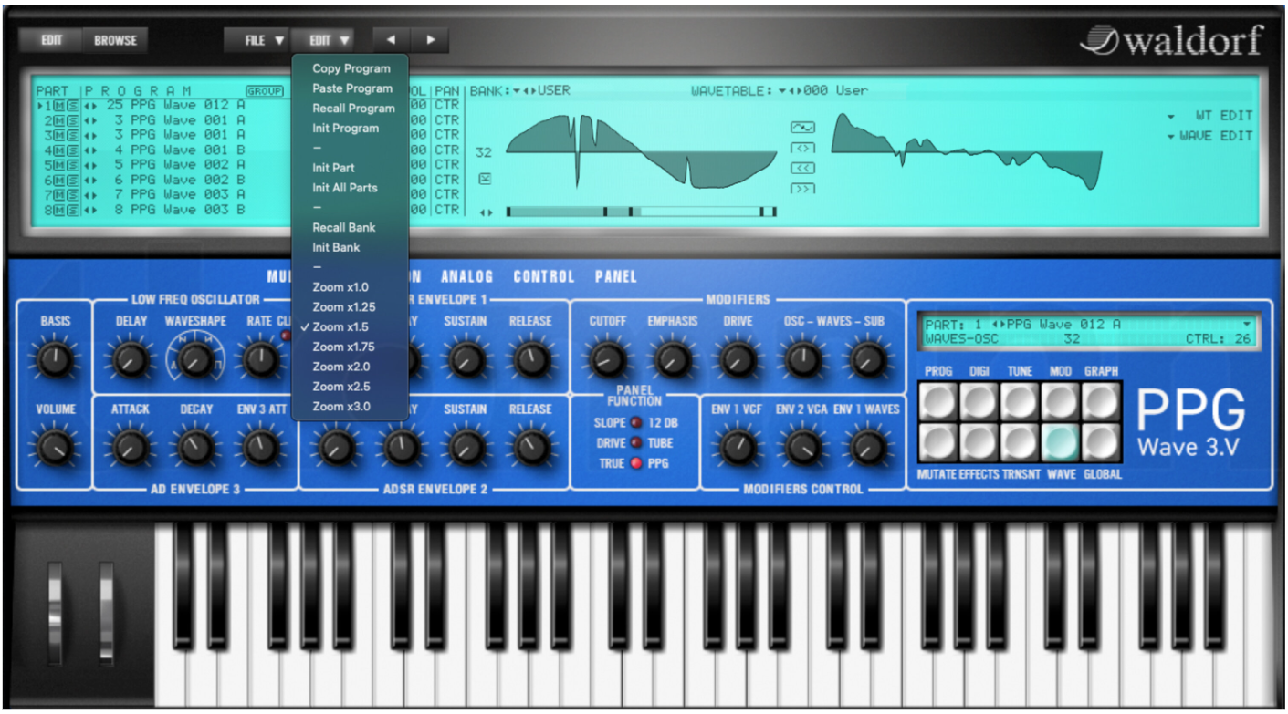 Waldorf PPG Wave 3.V - Version 2